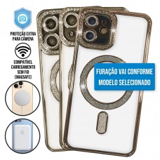 Capa iPhone 16 Pro - Shine Magsafe Gold