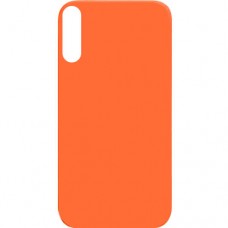 Capa para Samsung Galaxy A70 - Emborrachada Premium Laranja