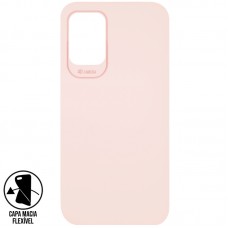 Capa para Samsung Galaxy A72 - Emborrachada Top Frosted Areia Rosa