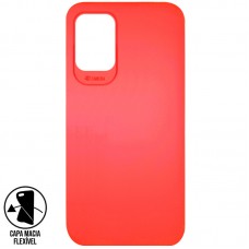 Capa para Samsung Galaxy A72 - Emborrachada Top Frosted Goiaba