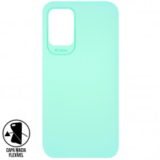Capa para Samsung Galaxy A72 - Emborrachada Top Frosted Verde Claro