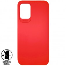 Capa para Samsung Galaxy A72 - Emborrachada Top Frosted Vermelha