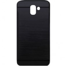 Capa para Samsung Galaxy J6 Plus - Emborrachada Preta