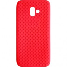 Capa para Samsung Galaxy J6 Plus - Premium Padrão Scarlet