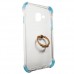 Capa para Samsung Galaxy J6 Plus - Silicone Antishock com Ring Stent Verde