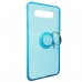 Capa para Samsung Galaxy S10 Plus - Gel Antishock com Suporte de Dedo Branca