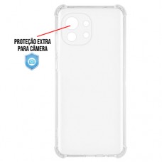 Capa TPU Antishock Premium Xiaomi Mi 11 Lite 4G e 5G - Transparente