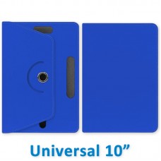 Capa Universal Giratória Tablet 10" Polegadas - Azul