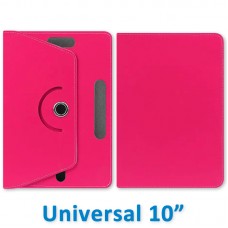 Capa Universal Giratória Tablet 10" Polegadas - Pink