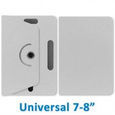 Capa Universal Giratória Tablet 7-8" Polegadas - Cinza