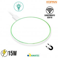 Carregador por Indução sem Fio 15W KN-9091 Kdpan