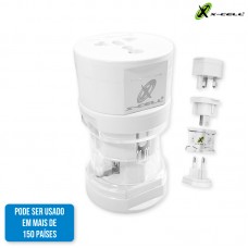 Adaptador Viagem Tomada Universal XC-ADP-59 X-Cell