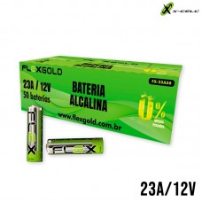 Caixa 50un Bateria Ultra Alcalina FX-23A50 X-Cell