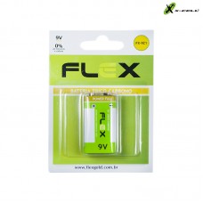 Bateria Zinco/Carbono 1un 9V 6F22 FX-9Z1 X-Cell