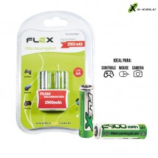 Pilha Recarregável 2un AA FX-AA29B2 X-Cell