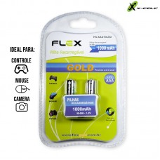Pilha Recarregável 2un AAA FX-AAA10LB2 X-Cell