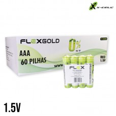 Caixa 60 Pilhas Zinco FX-AAAZ60 X-Cell