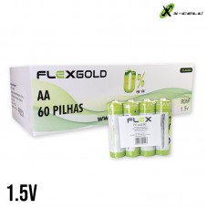 Caixa 60 Pilhas Zinco FX-AAZ60 X-Cell
