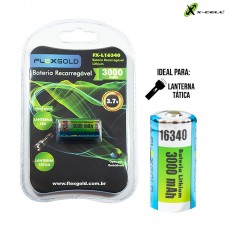 Bateria Recarregável Lítio FX-L16340 X-Cell