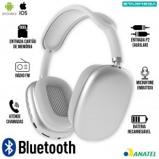 Headphone Bluetooth ST-P9 Starmega - Branco