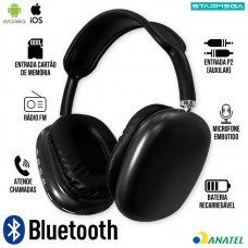Headphone Bluetooth ST-P9 Starmega - Preto