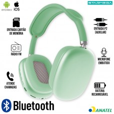 Headphone Bluetooth ST-P9 Starmega - Verde