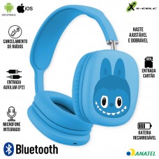 Headphone Bluetooth XC-BTH-60 X-Cell - Azul