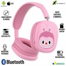 Headphone Bluetooth XC-BTH-60 X-Cell - Rosa