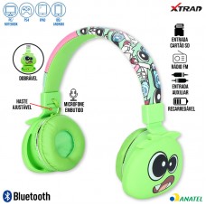 Headphone Bluetooth Infantil Xtrad LC-868 - Frankie