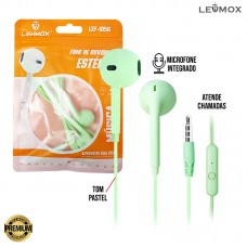 Fone P3 Tom Pastel LEF-1056 Lehmox - Verde