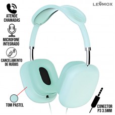 Fone P3 Tom Pastel LEF-1079 Lehmox - Verde