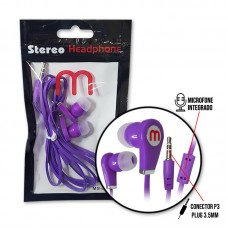 Fone P3 MS-5V - Roxo