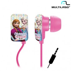 Fone P2 Frozen PH125 Multilaser
