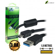 Cabo V3 1,8m para PS3 com Filtro XC-CAB3 X-Cell