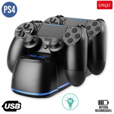 Base de Carregamento para Controles PS4 PG-LC05 Ipega - Preto