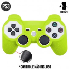 Capa de Silicone para controle PS3 - Amarela