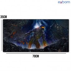 Mouse Pad Gamer 70x35cm MP-7035C44 Exbom - Comandante