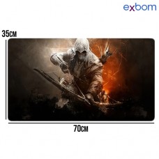 Mouse Pad Gamer 70x35cm MP-7035C06 Exbom - Assassino