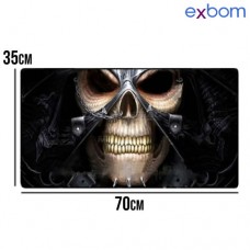 Mouse Pad Gamer 70x35cm MP-7035C18 Exbom - Rei do Esqueleto da Sombra