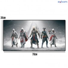 Mouse Pad Gamer 70x35cm MP-7035C20 Exbom - Família Assasina