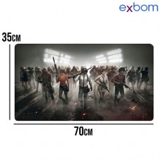 Mouse Pad Gamer 70x35cm MP-7035C27 Exbom - Pubg
