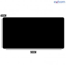 Mouse Pad Gamer 90x40x0,3mm MP-9040A025 Exbom - Preto