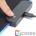 Mouse Pad Gamer RGB 25x35cm MP-LED2535 Exbom