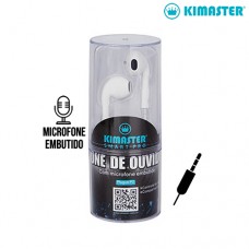 Fone de Ouvido P3 com Microfone Kimaster Smart Pro - K103