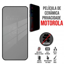 Película Cerâmica Privacidade Brilho Motorola