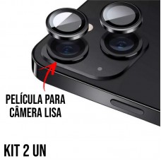 Película de Câmera Lisa iPhone 13/13 Mini - Preta