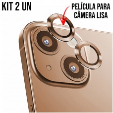 Película de Câmera Lisa iPhone 13/13 Mini - Cobre