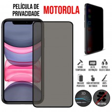 Película de Vidro Privacidade Motorola