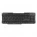Kit Teclado + Mouse sem Fio K-W10BK C3 Tech - Preto