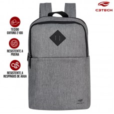 Mochila de Notebook 15,6" MC-40GY C3 Tech - Cinza